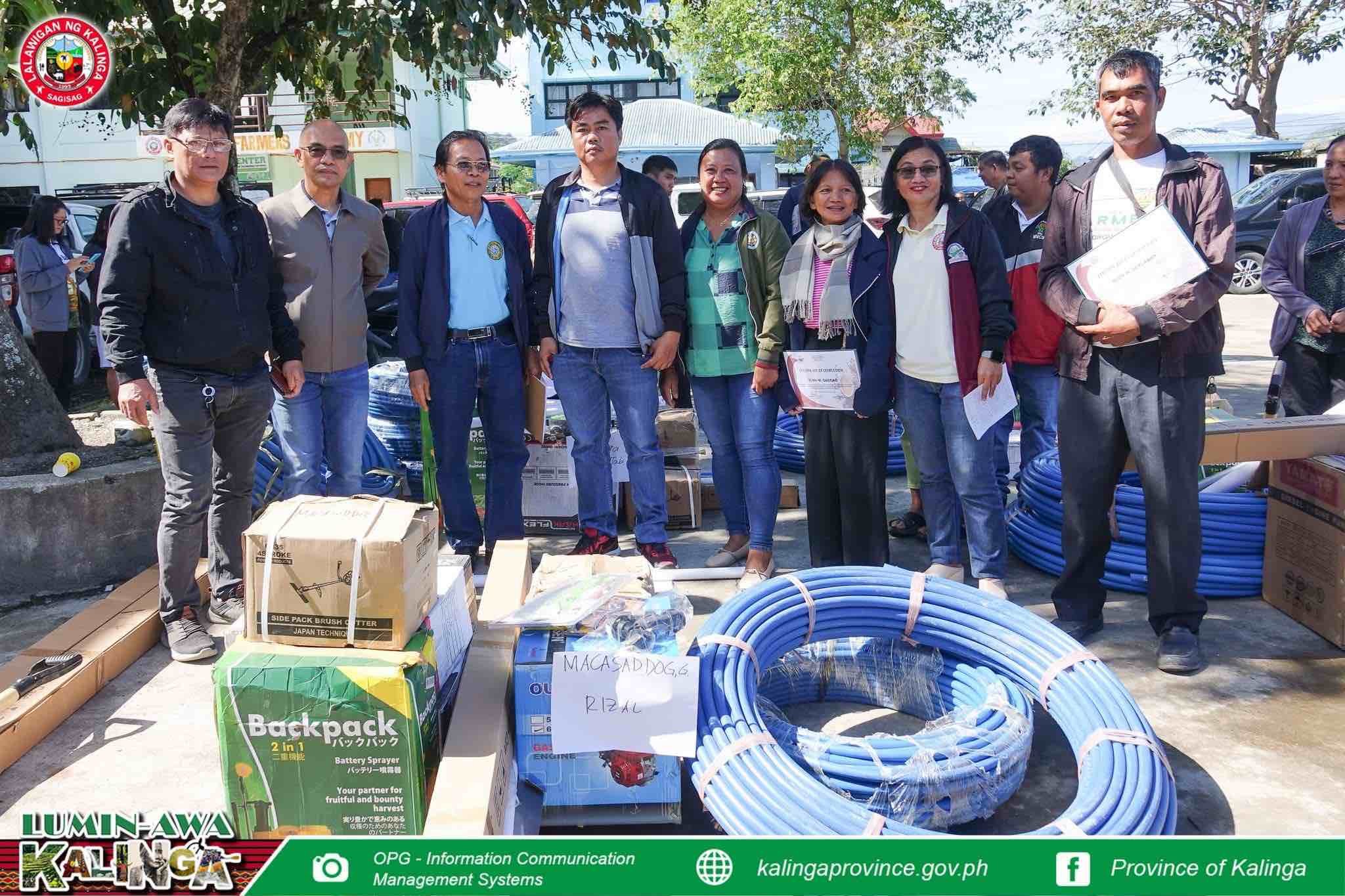 P3-M worth of machinery distributed to Kalinga coffee growers

