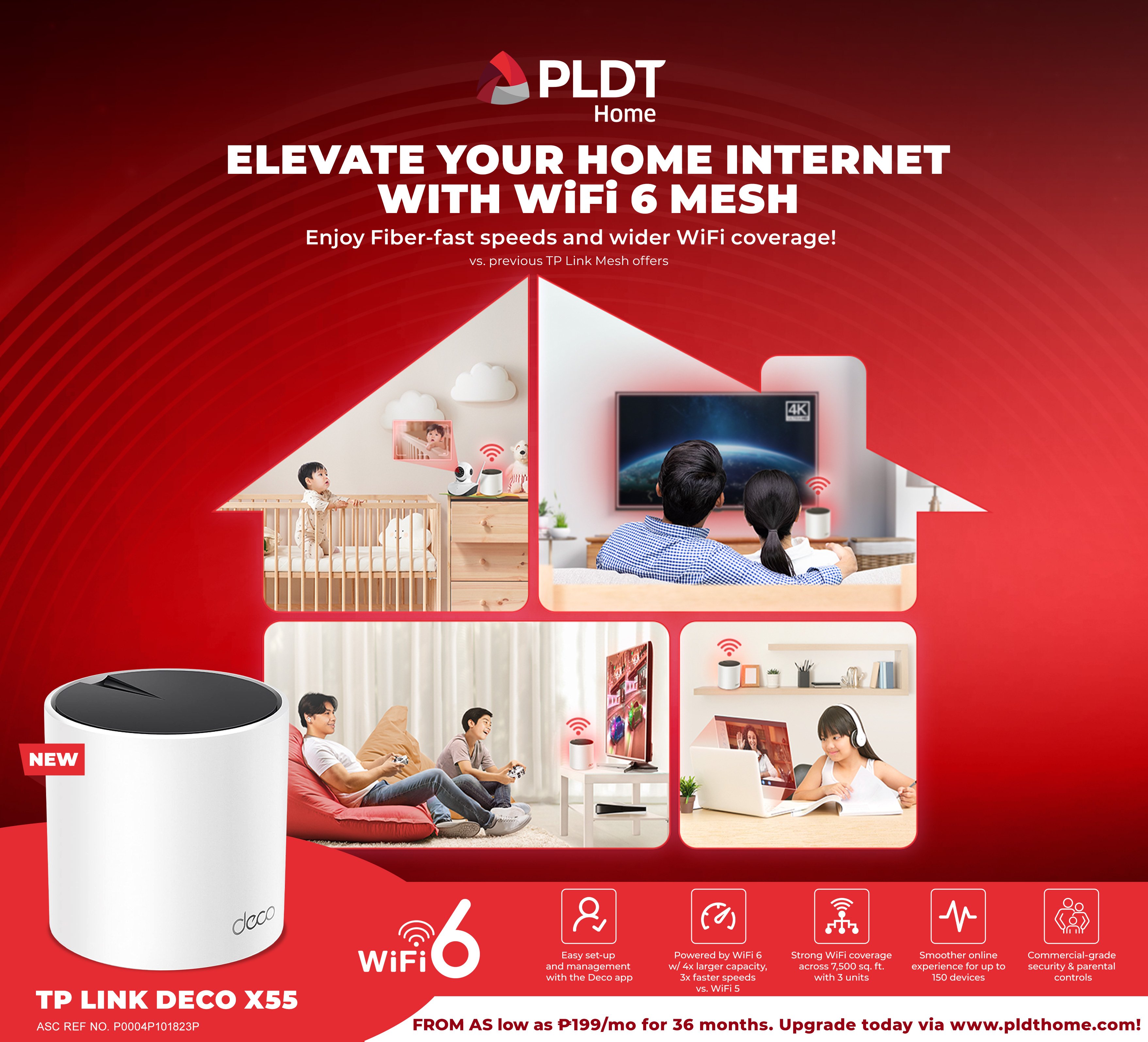 PLDT Home revolutionizes connectivity by making cutting-edge WiFi 6 Mesh tech accessible to more Filipino homes