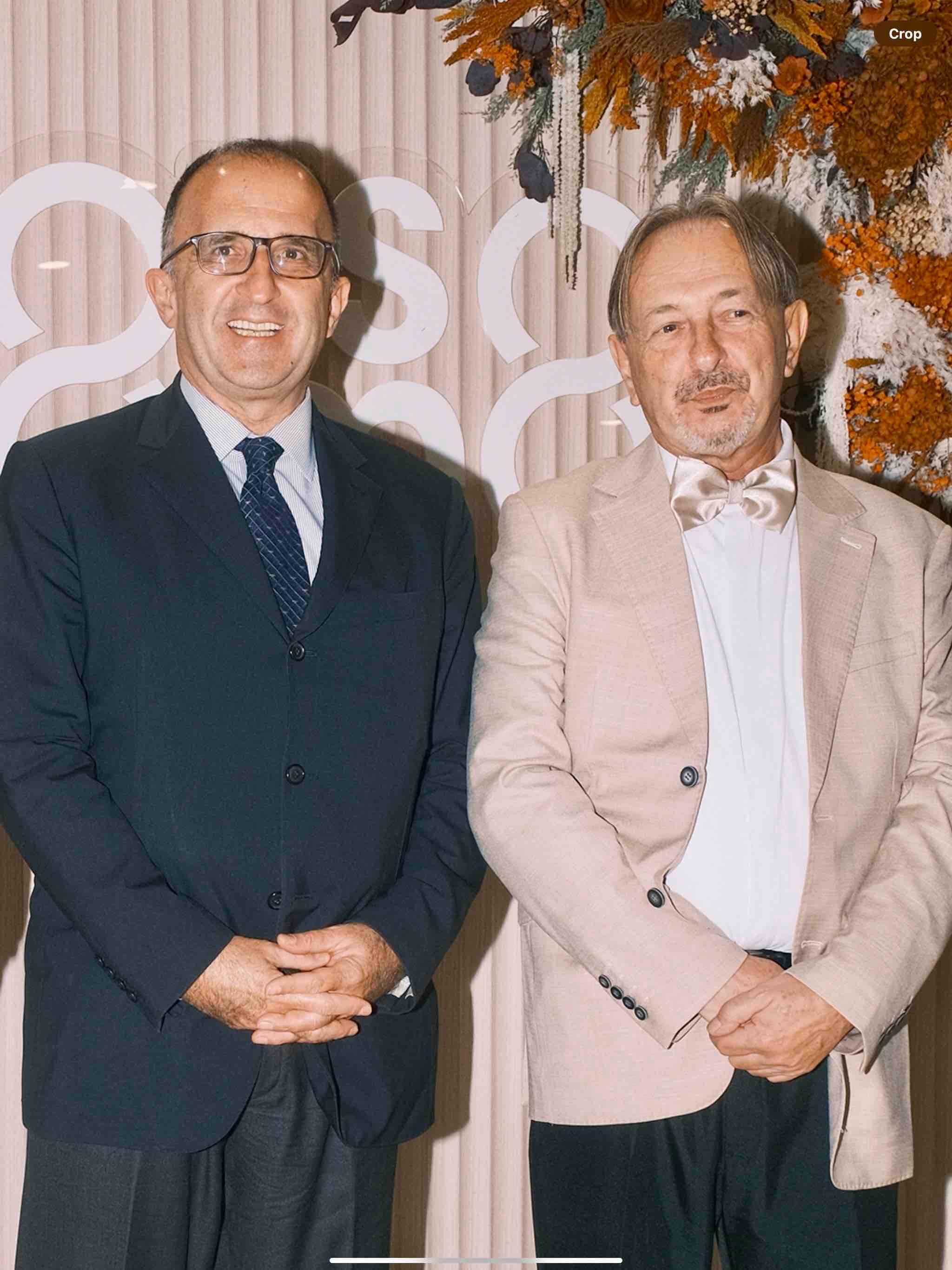 ITALIAN Ambassador Marco Clemente and Corso Como’s Valter Sciandra.
