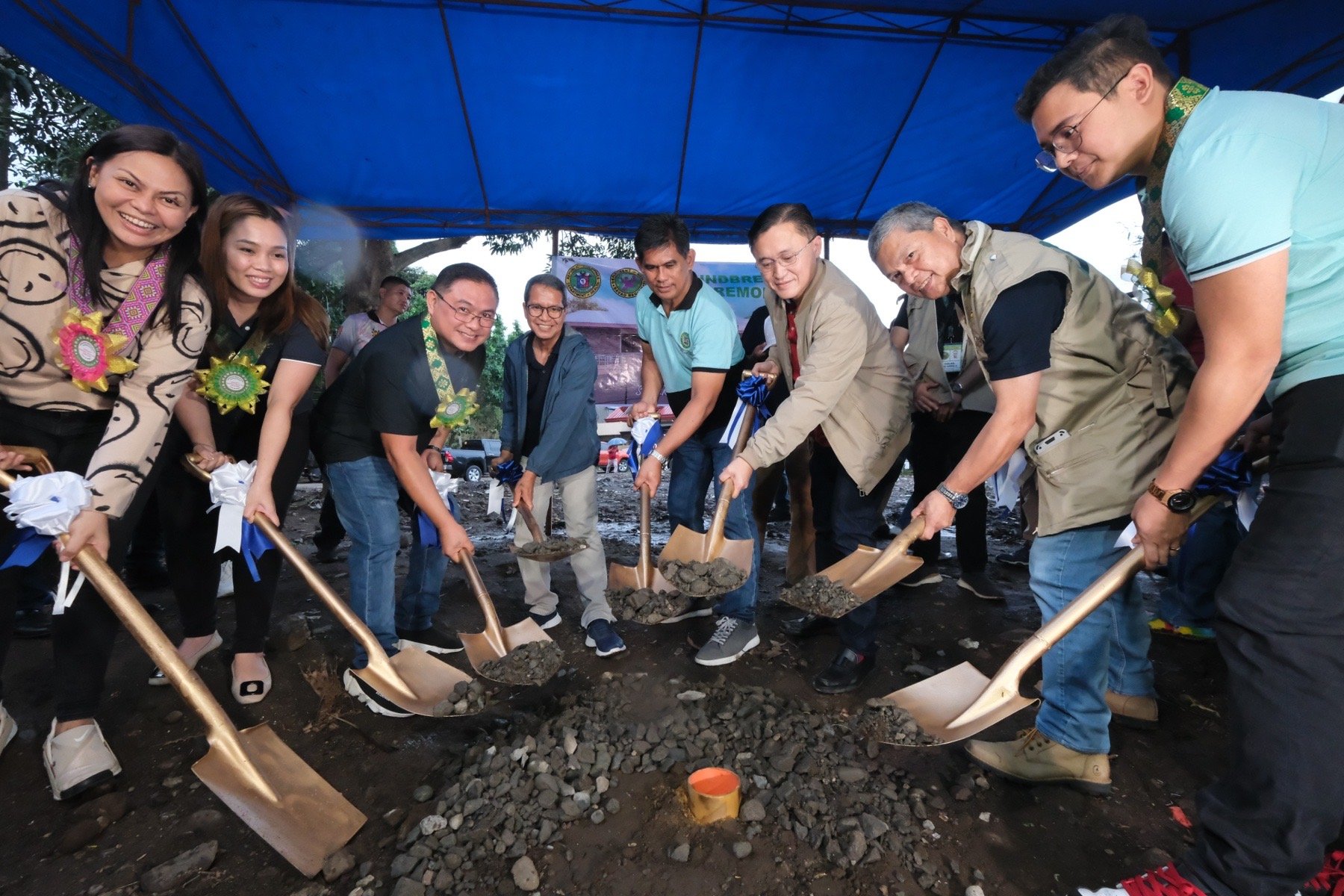 Bong Go attends SHC groundbreaking  in Davao, campaigns for more accessible healthcare services 