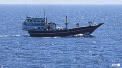 Indian navy ship frees fishing vessel