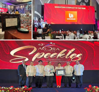 UnionBank clinches the Agora 'Marketing Company of the Year' Award 
