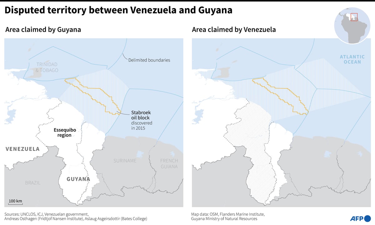 Essequibo dispute: How are maritime borders traced?