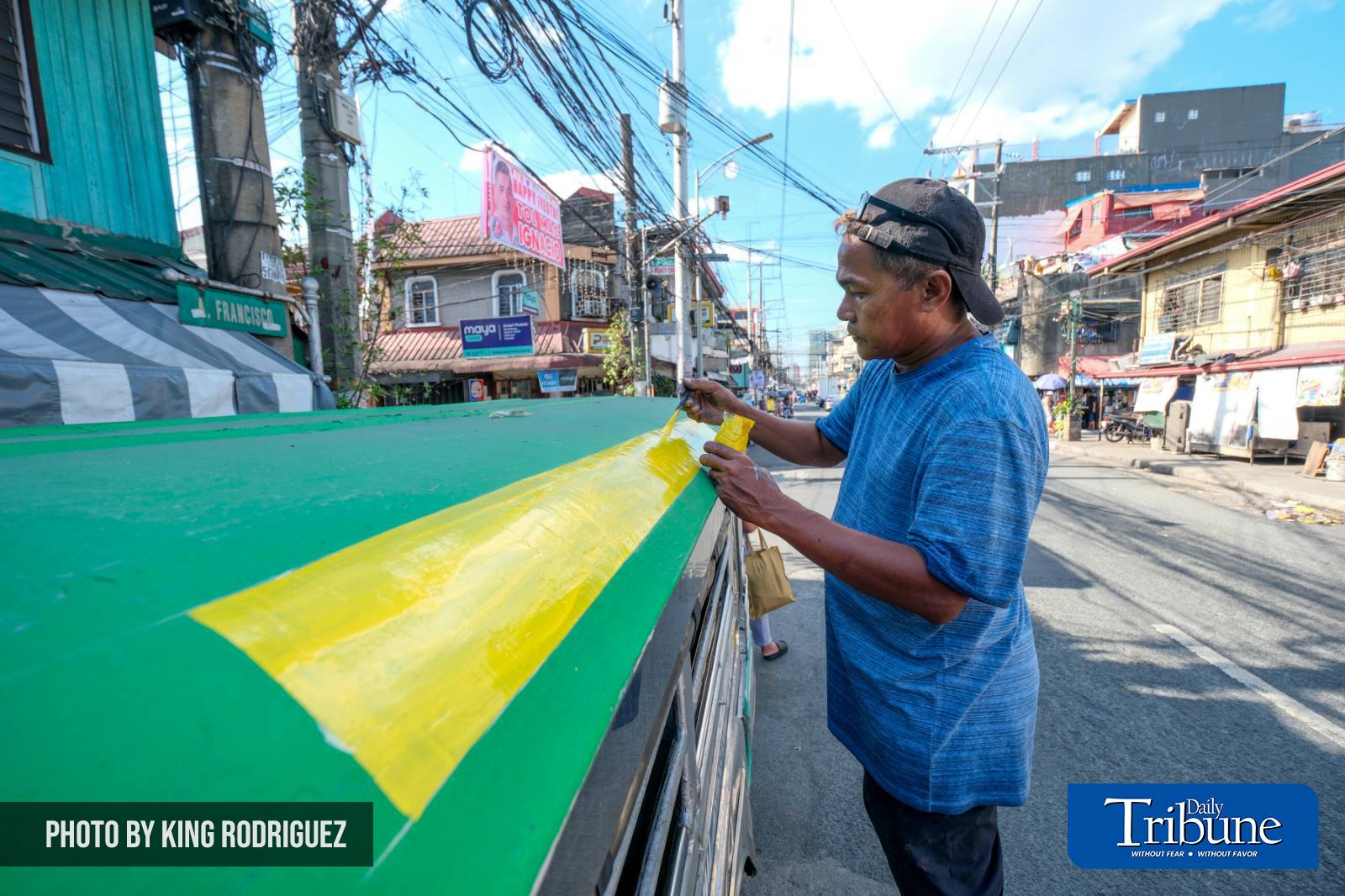 Seeing from PUV driver's point of view