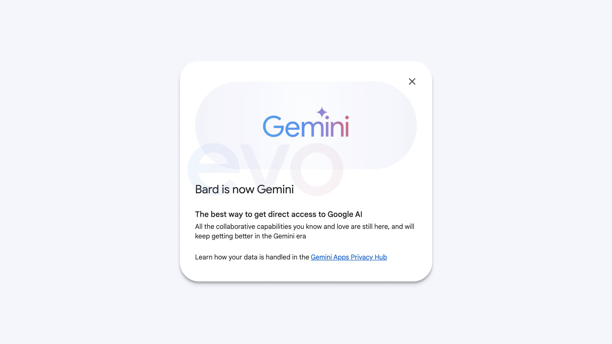 What’s in a name? Google’s Bard
is now Gemini