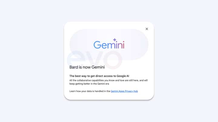 What’s in a name? Google’s Bard
is now Gemini