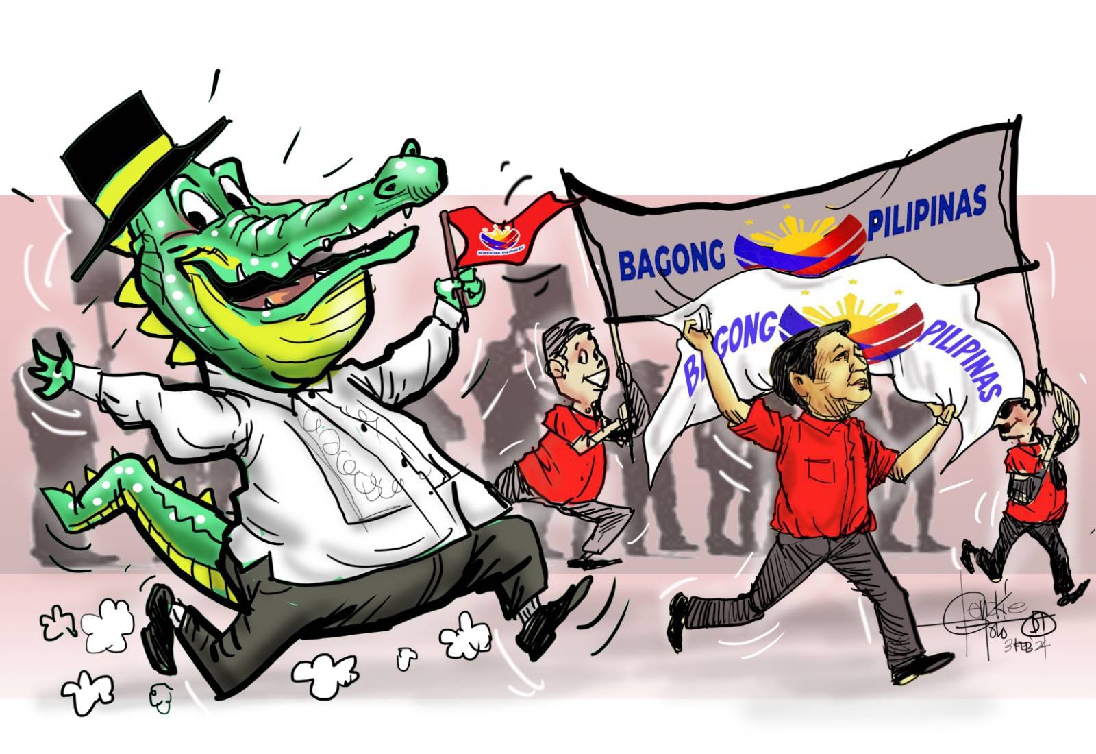 Quash corruption, foes within
and without