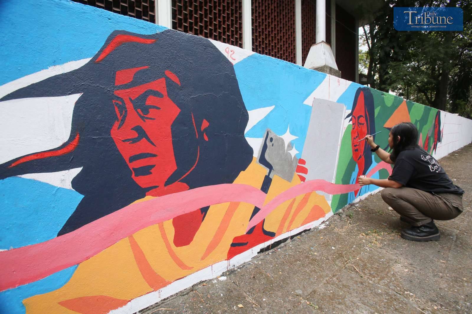 Painting the walls of UP