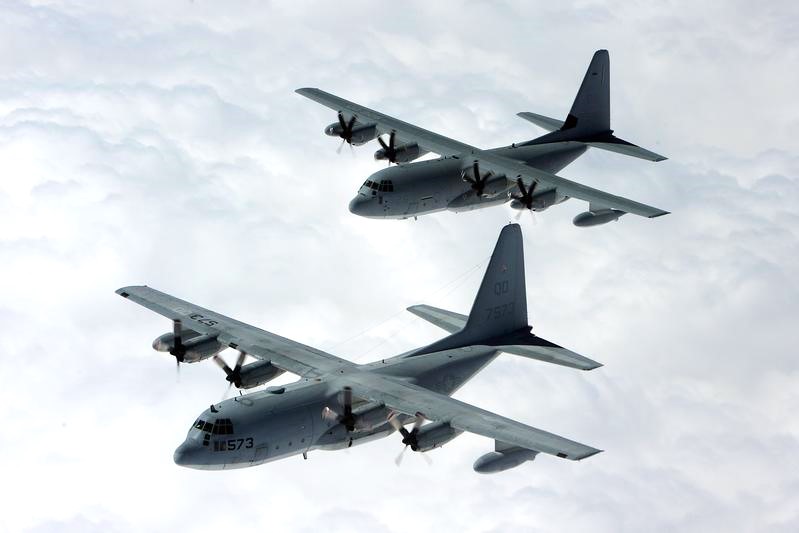 US air assets deliver relief assistance to Masara landslide victims
