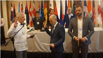 Diplomats inducted as Rotary Club of Manila members