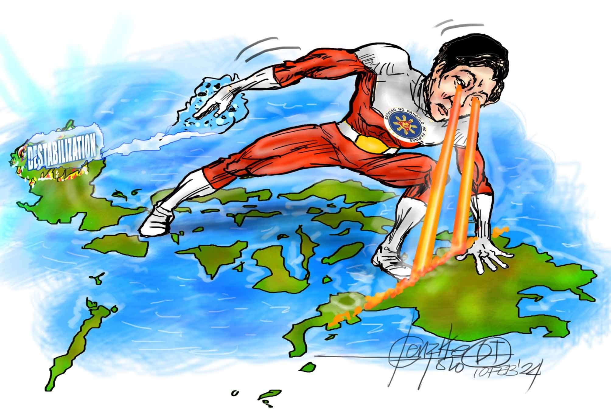 Marcos must exercise powers