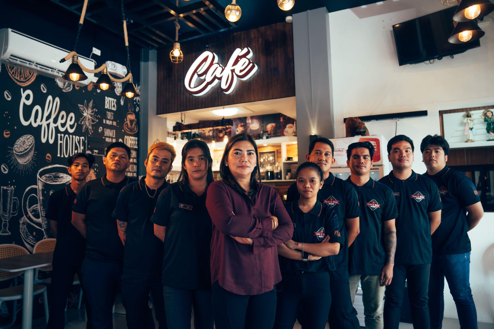 This brew leverages technology 
to manage business