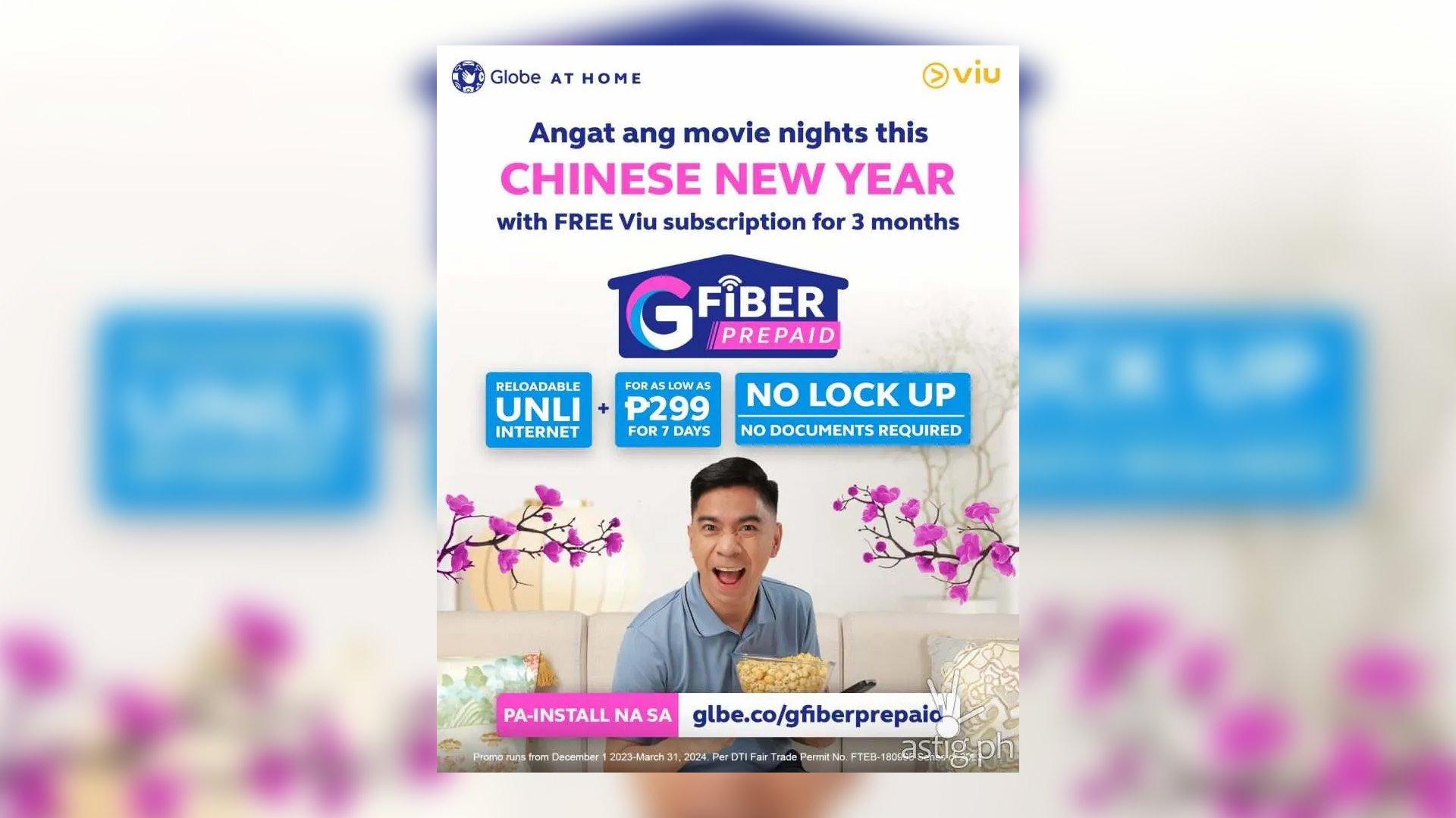 Exclusive offers on Lunar New Year, Valentines from Globe