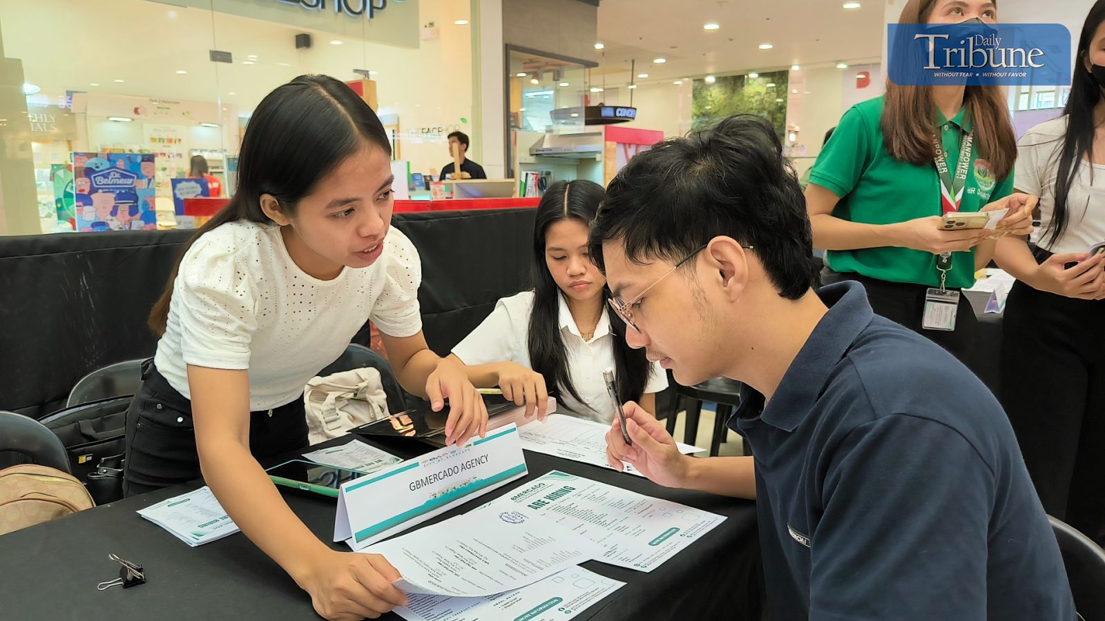 Job fair at Harbor Point