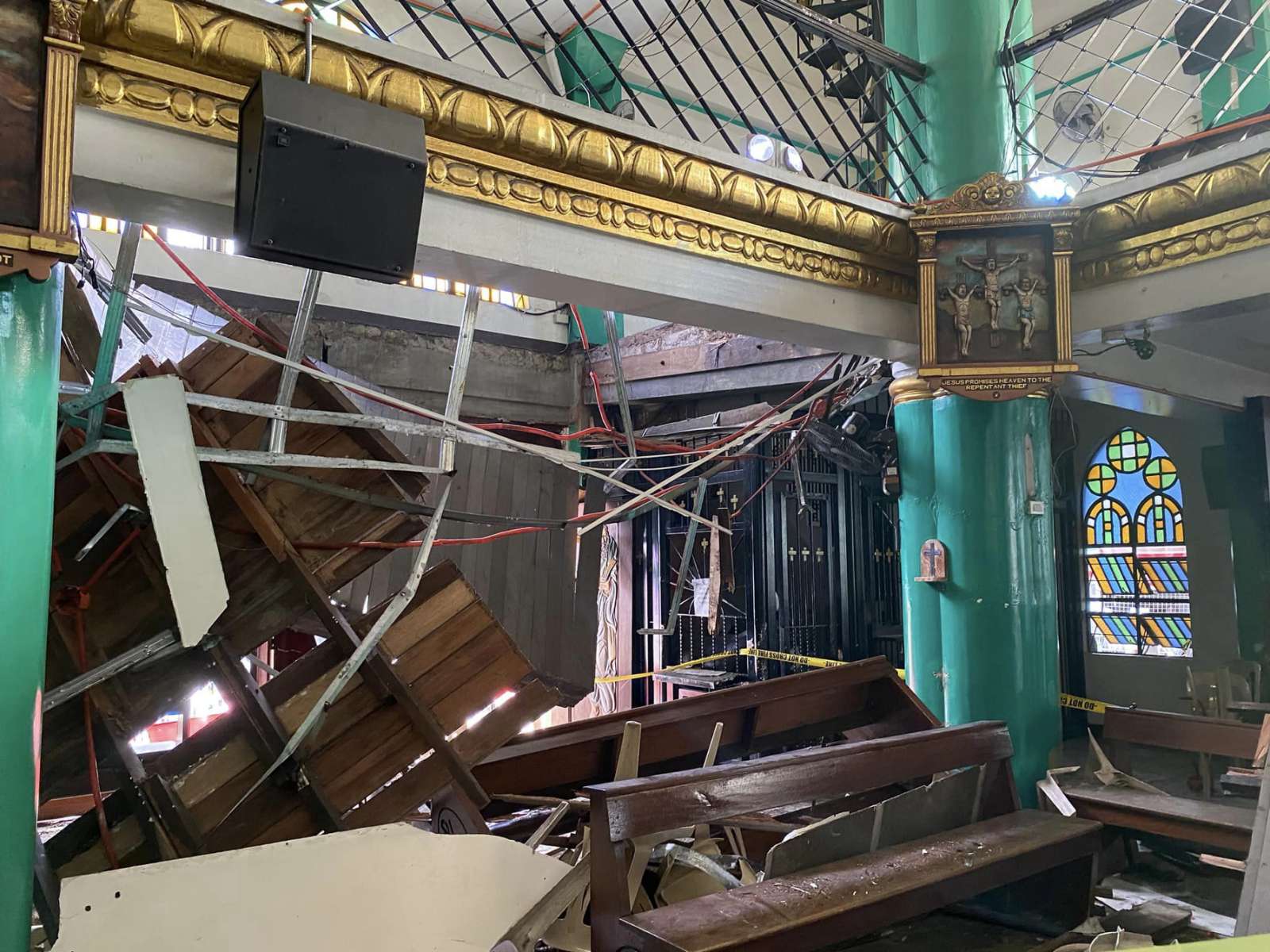 44 injured as church collapses during Ash Wednesday Mass in Bulacan