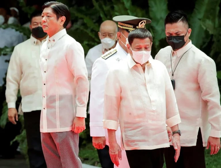 Philippines' Marcos and Duterte clan alliance ruptures