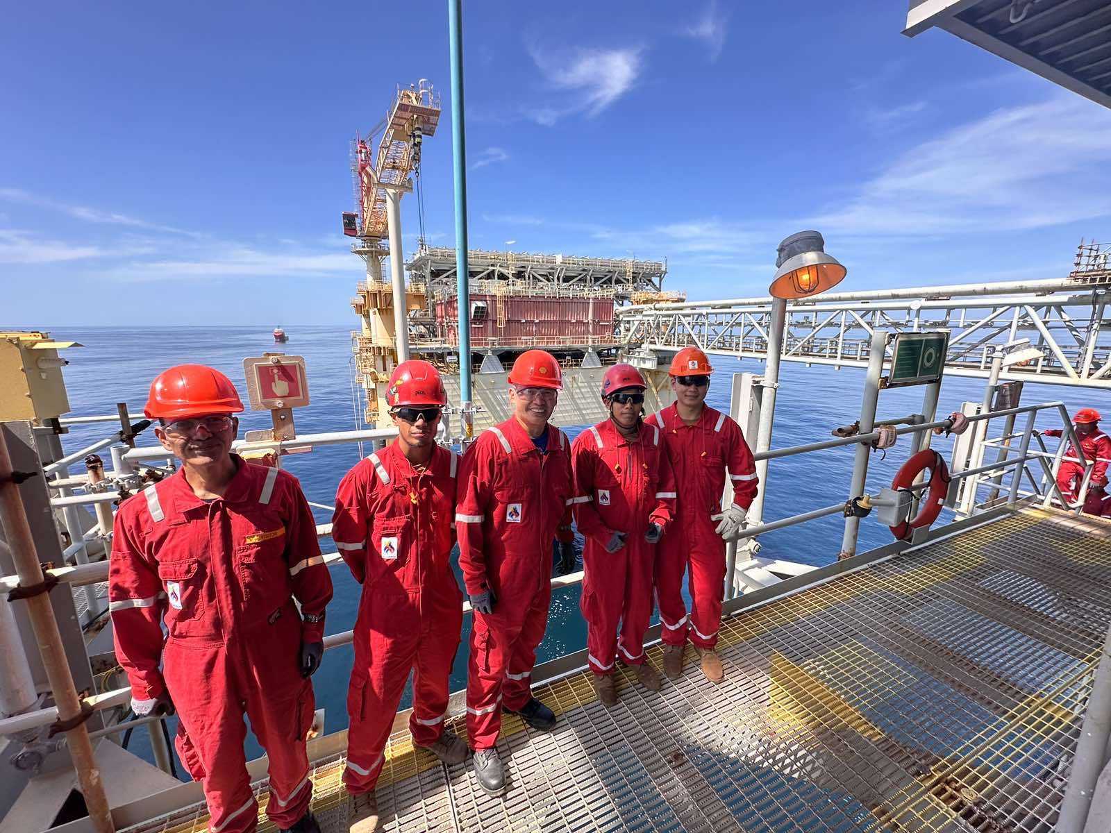 Wescom chief assesses Malampaya platform readiness for GOPLAT '24