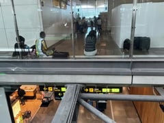 Madrid airport overwhelmed by asylum seekers
