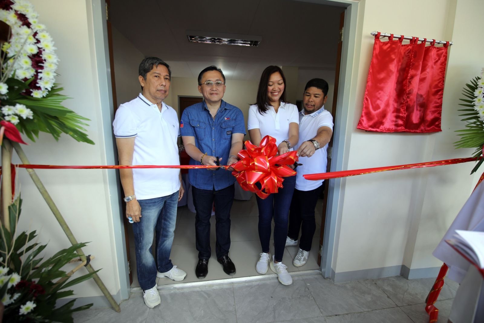 Bong Go attends inauguration of new legislative building in Quezon, Nueva Ecija 