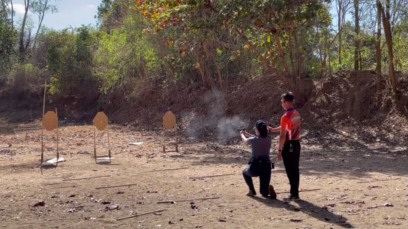 Ilocos Norte cops hold handgun proficiency training