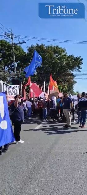 Wage hike rally