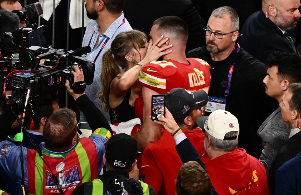 Superstar Swift celebrates nail-biting Super Bowl triumph for Kelce's Chiefs