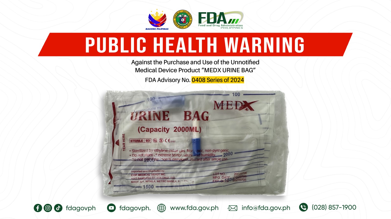 FDA issues warning vs unnotified medical device