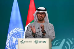 World needs 'trillions' for climate action: COP28 president