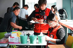 GNPD volunteers donate blood to dialysis patients in Bataan