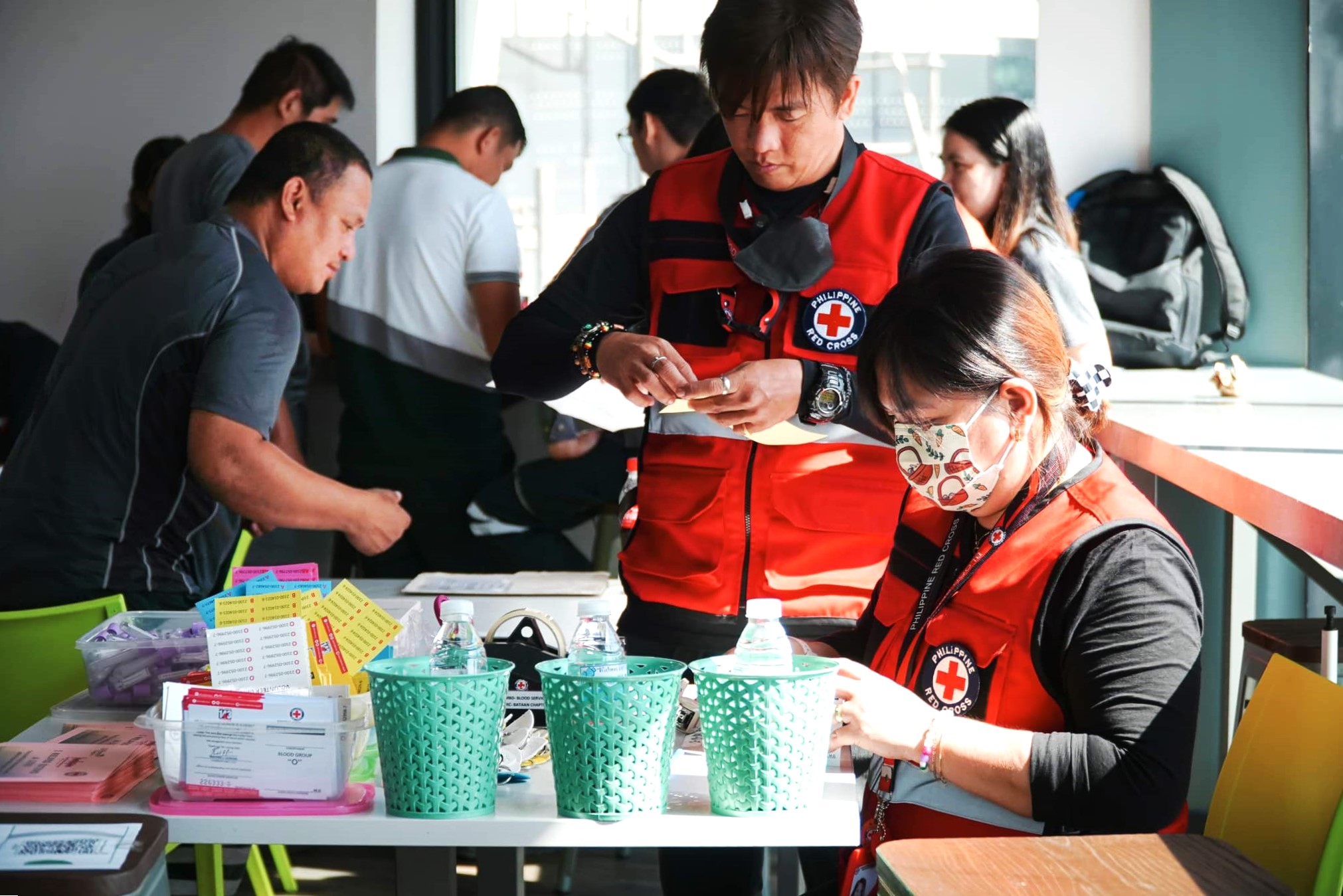 GNPD volunteers donate blood to dialysis patients in Bataan