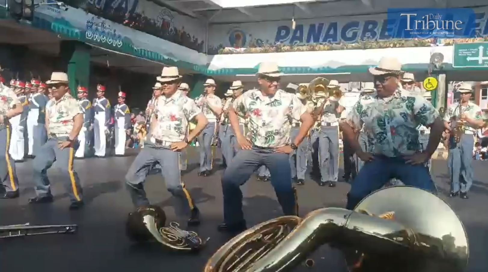 PMA band wows crowd at Panagbenga festival