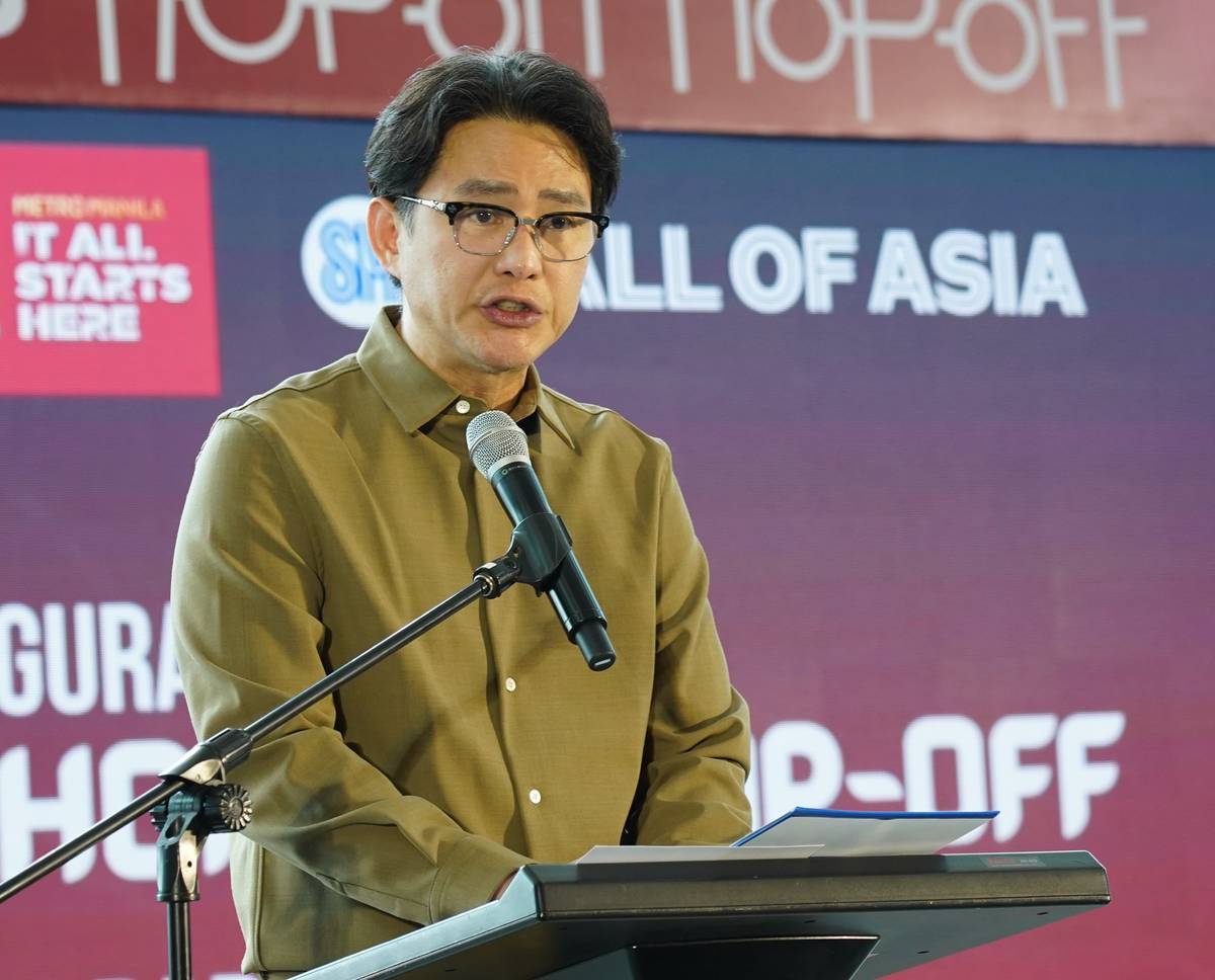 SM Supermalls’ President Steven Tan