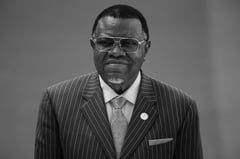 Namibia's President Hage Geingob dies in hospital