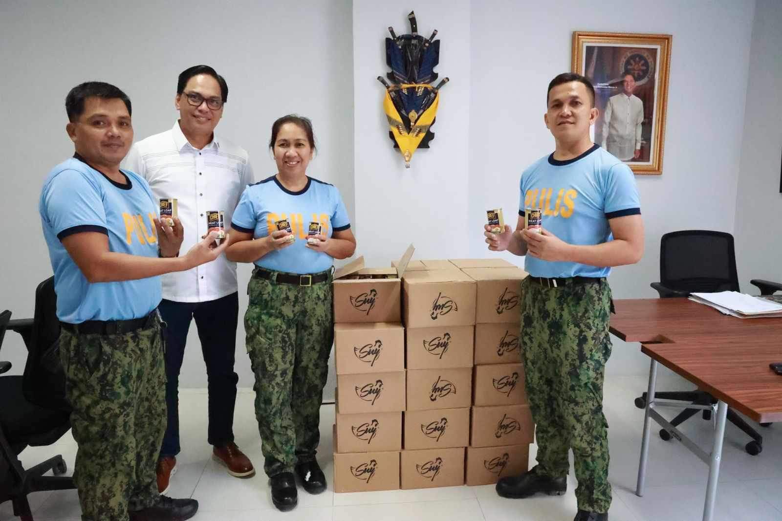 Relief goods donated to flood-affected residents