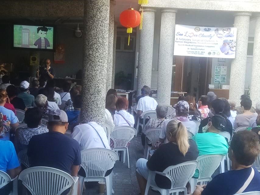 Tzu Chi foundation, Ramon Magsaysay awardees partner for free cataract surgeries