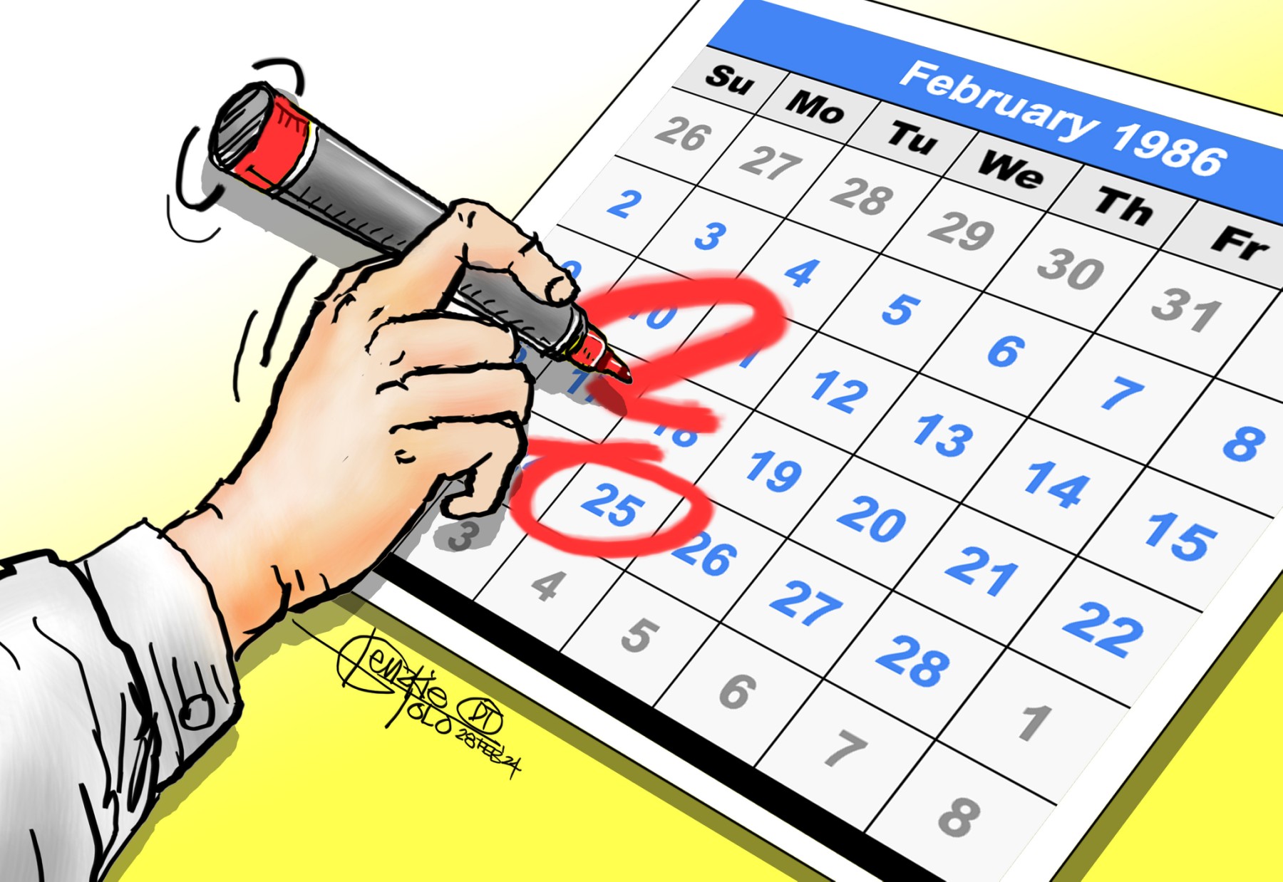 Forgotten gem in the calendar