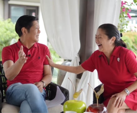 Valentine vlog reveals details about first couple