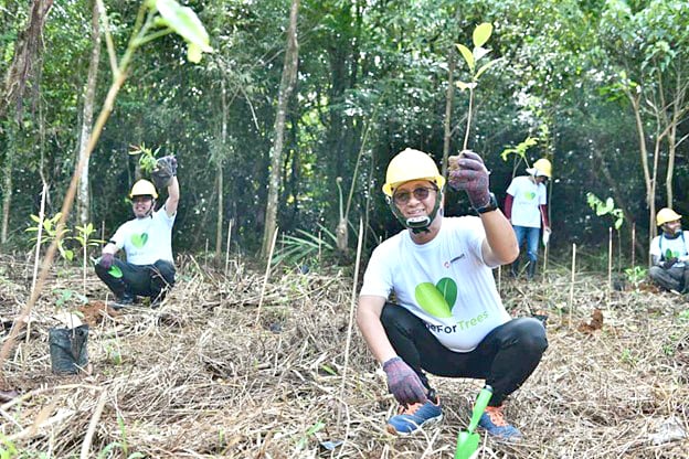 ONE MERALCO FOUNDATION CLINCHES GOLD. OMF bagged a Gold Anvil for its One for Trees: Empowering People and Communities to Nurture Our Forests program which aims to plant and nurture trees while providing livelihood opportunities to tree farmers.