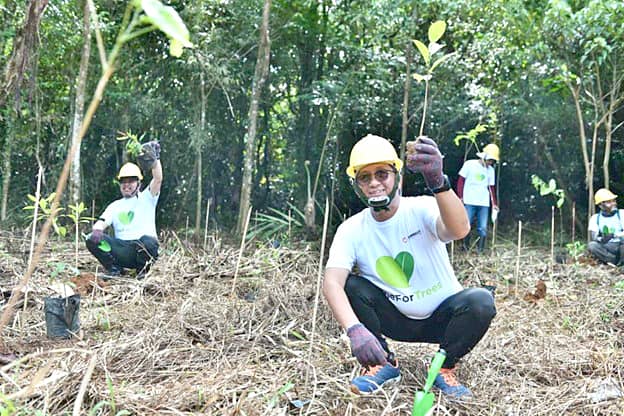 ONE MERALCO FOUNDATION CLINCHES GOLD. OMF bagged a Gold Anvil for its One for Trees: Empowering People and Communities to Nurture Our Forests program which aims to plant and nurture trees while providing livelihood opportunities to tree farmers.