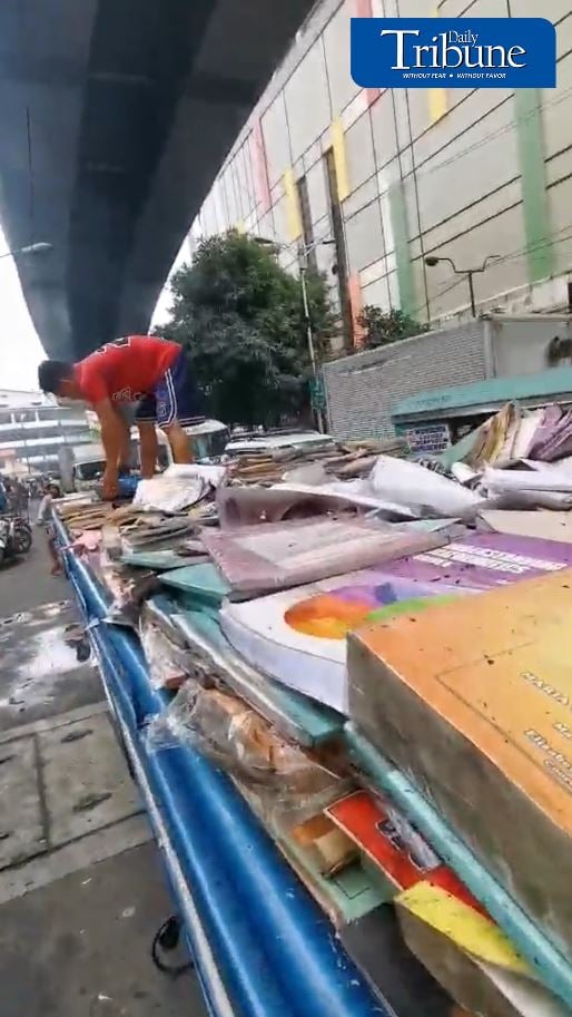 Decluttering damaged books