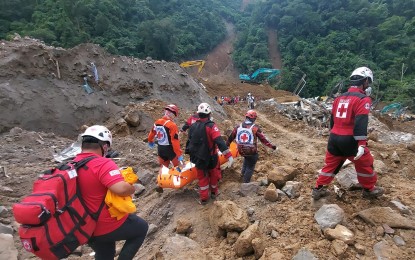 SEARCH AND RETRIEVAL OPS SA MACO LANDSLIDE INIHINTO NA