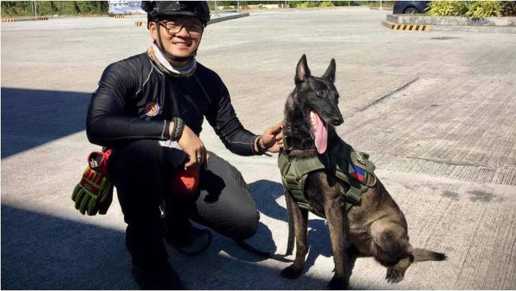 Valenzuela introduces SAR K9