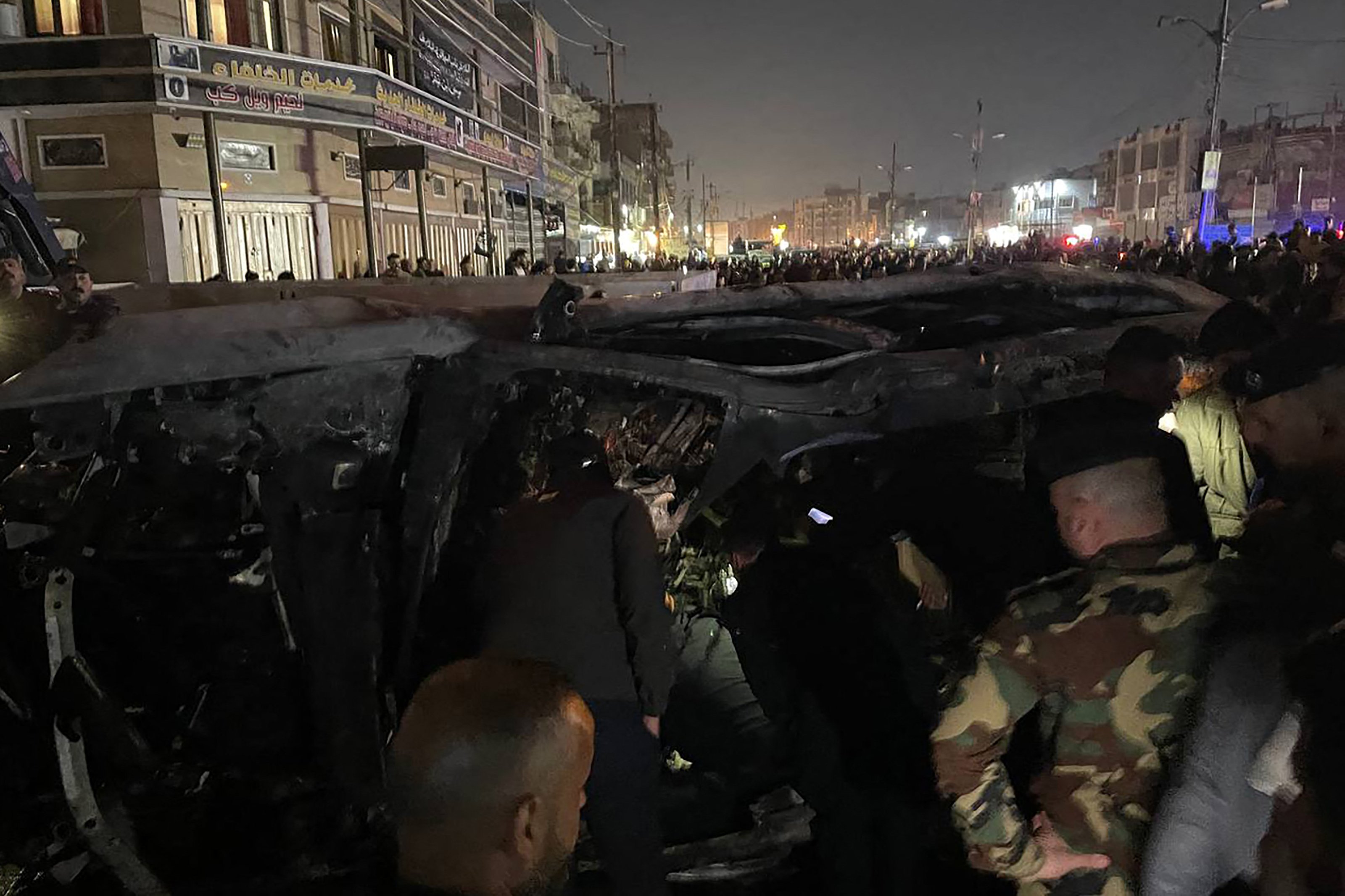 Drone strike kills commander behind attack on U.S. troops