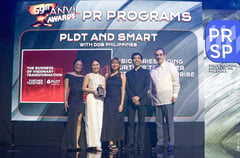 PLDT Enterprise’s “VISIONARIES” honored with the Silver Anvil at the 59th Anvil Awards
