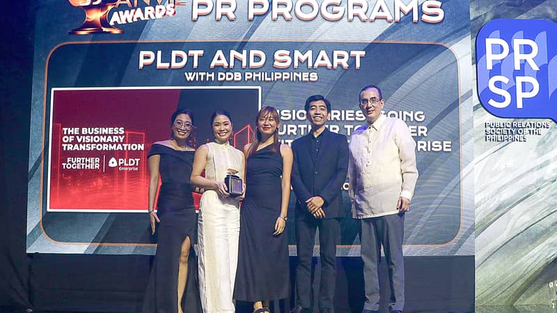PLDT Enterprise’s “VISIONARIES” honored with the Silver Anvil at the 59th Anvil Awards