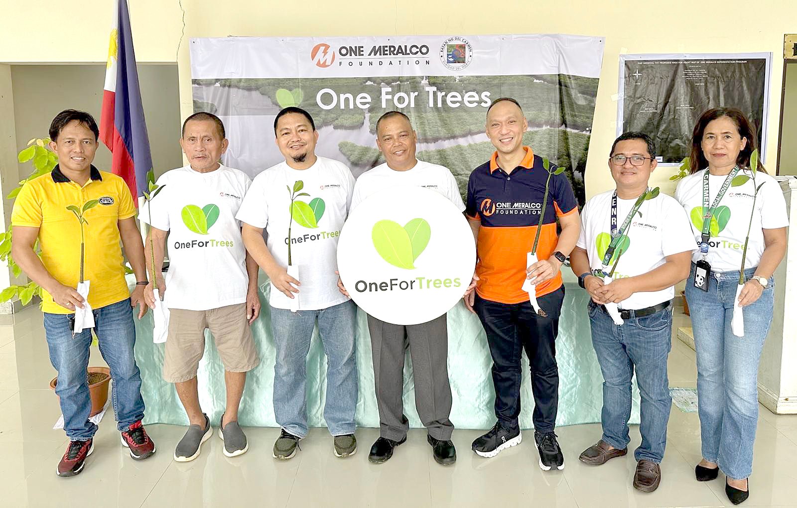 One Meralco Foundation Commits to A Greener  by Planting 125,000 Mangroves in Del Carmen, Siargao in Observance of World Wetlands Day