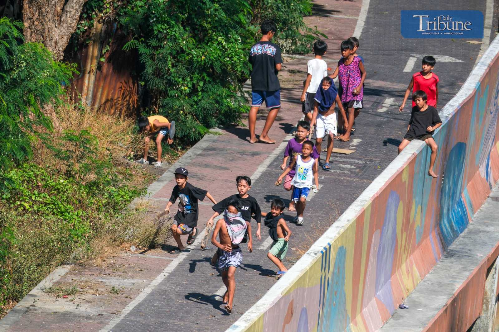 Street fight in Sta. Ana