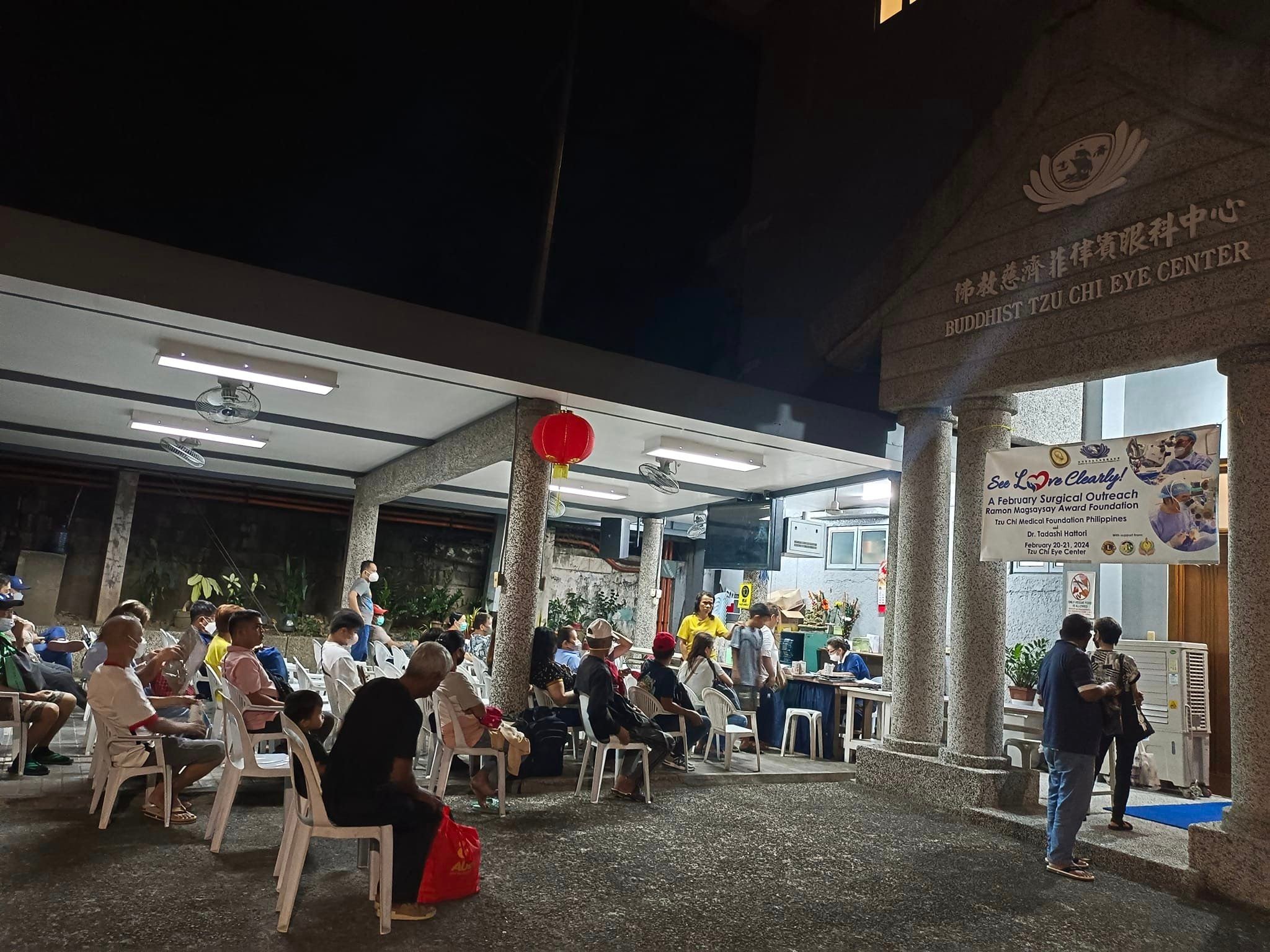 Free cataract surgeries from Tzu Chi