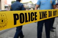 Police line or cordon