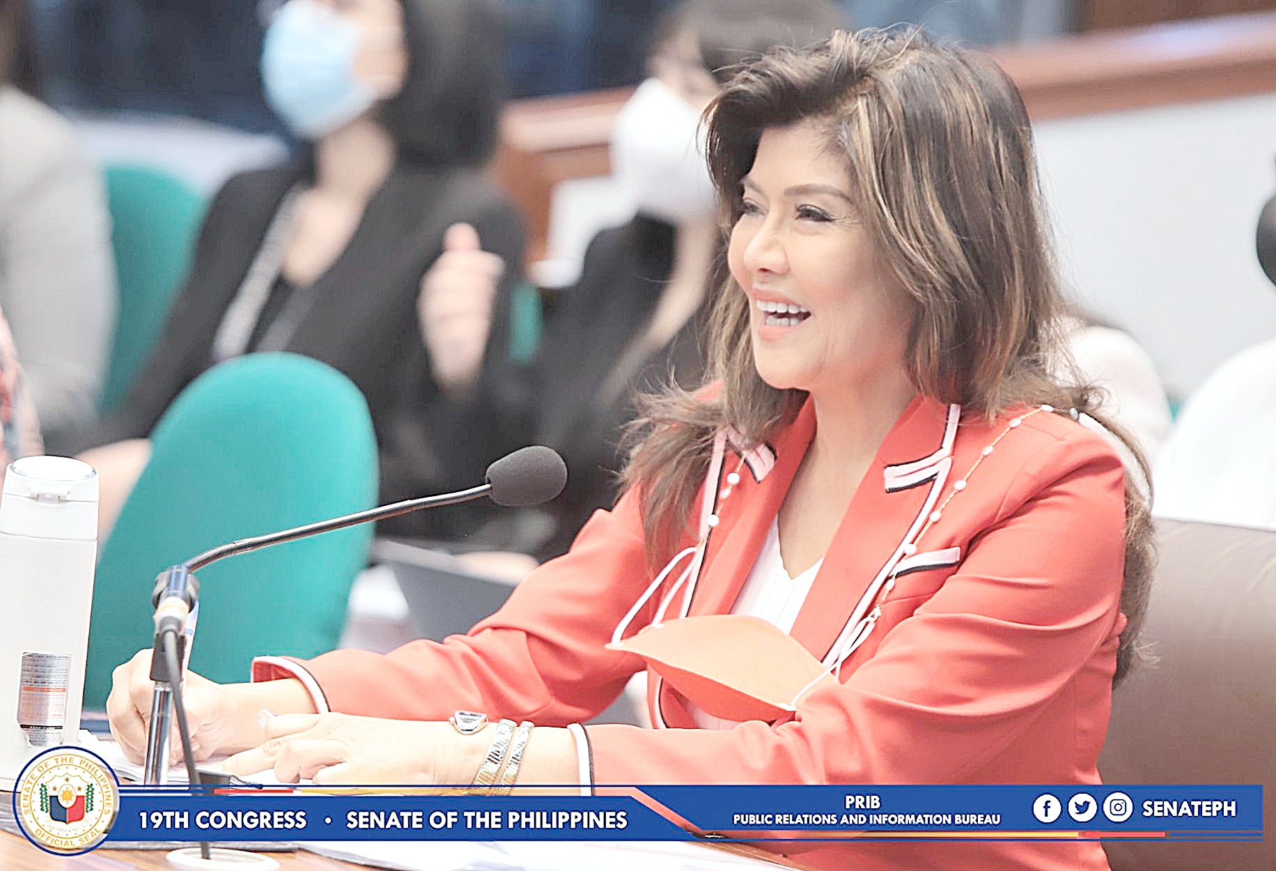 SENATOR Marcos.